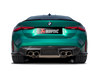 BMW Slip On Line Axle Back Exhaust - Akrapovic S-BM/TI/33H