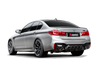 BMW Slip On Line Axle Back Exhaust - Akrapovic S-BM/T/27H