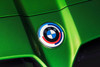 BMW 50th Anniversary Roundel Hood Emblem (74mm) - Genuine BMW 51117886545