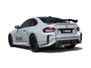 BMW Rear Chopped Carbon Fiber Diffuser - Akrapovic DI-BM/CA/10/CF