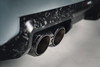 BMW Chopped Carbon Tail Pipe Set - Akrapovic TP-CT/73/CF