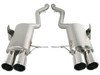 BMW Mach Force-XP 2.5in 304 Stainless Steel Cat-Back Exhaust System - aFe POWER 49-36311-P