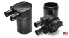 BMW N55 Turbo Double Baffle Oil Catch Can - Burger Motorsports N55-BMS-OCC
