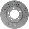 BMW Front Right Drilled Brake Rotor - StopTech 128.34163