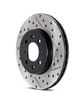 BMW Rear Right Sport Drilled and Slotted Brake Rotor - StopTech 127.34054R