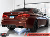 BMW Track Edition Axle Back Exhaust with Diamond Black Tips - AWE Tuning 3020-43077