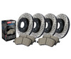 BMW Front and Rear Street Drilled and Slotted Brake Kit - StopTech 935.34023