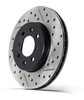 BMW Front Right Drilled and Slotted Rotor - StopTech 127.34112R