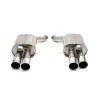 BMW Free Flow Axle Back Exhaust with Polished Tips - Dinan D660-0049