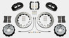 BMW Rear Black Forged Narrow Superlite 4R Big Brake Kit - Wilwood 140-14752-D