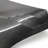 Toyota A90 TSII-Style Double Sided Carbon Fiber Hood - Seibon Carbon HD20TYSUP-TSII-DS