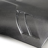 Toyota A90 TSII-Style Double Sided Carbon Fiber Hood - Seibon Carbon HD20TYSUP-TSII-DS