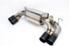 BMW Free Flow Axle Back Exhaust with Black Tips - Dinan D660-0056-BLK