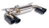 BMW Sport Valved Muffler with Matte Black Tips - Supersprint F523646