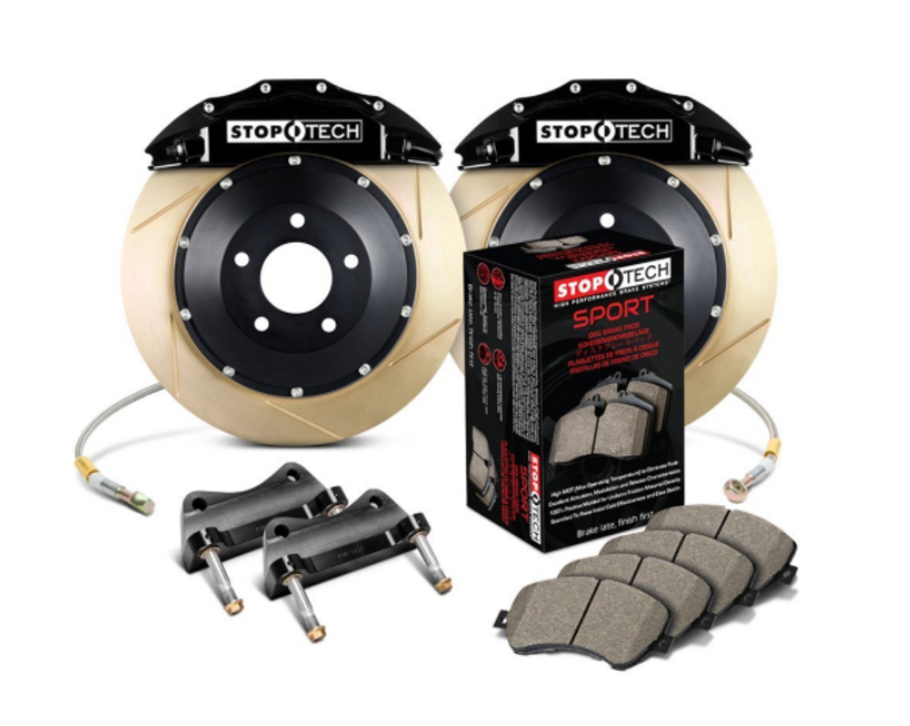 BMW Front Black ST-60 Big Brake Kit - StopTech 83.165.6700.53