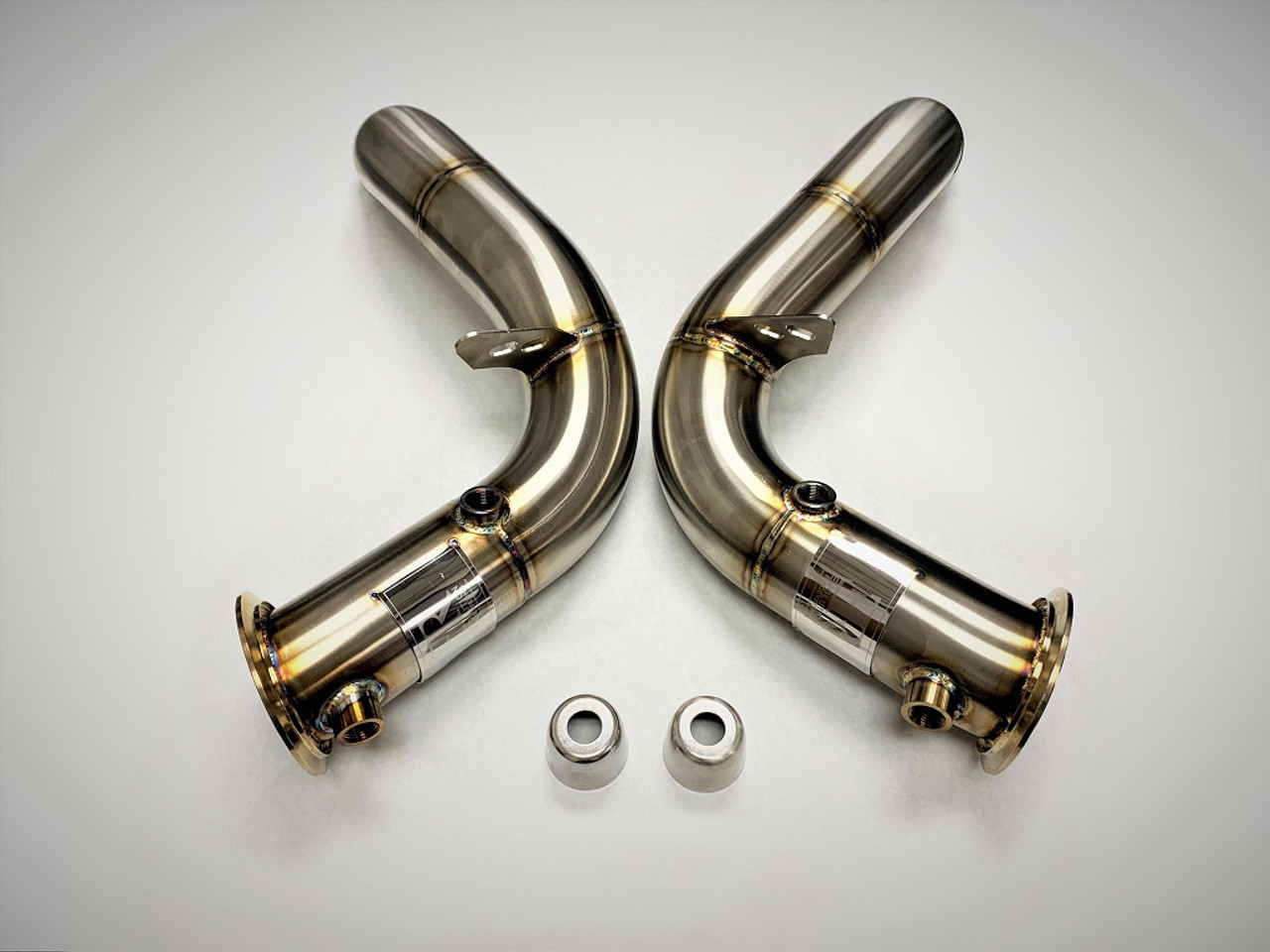 BMW Competition Series 4" Catless Downpipe - Evolution Racewerks BM-EXH014