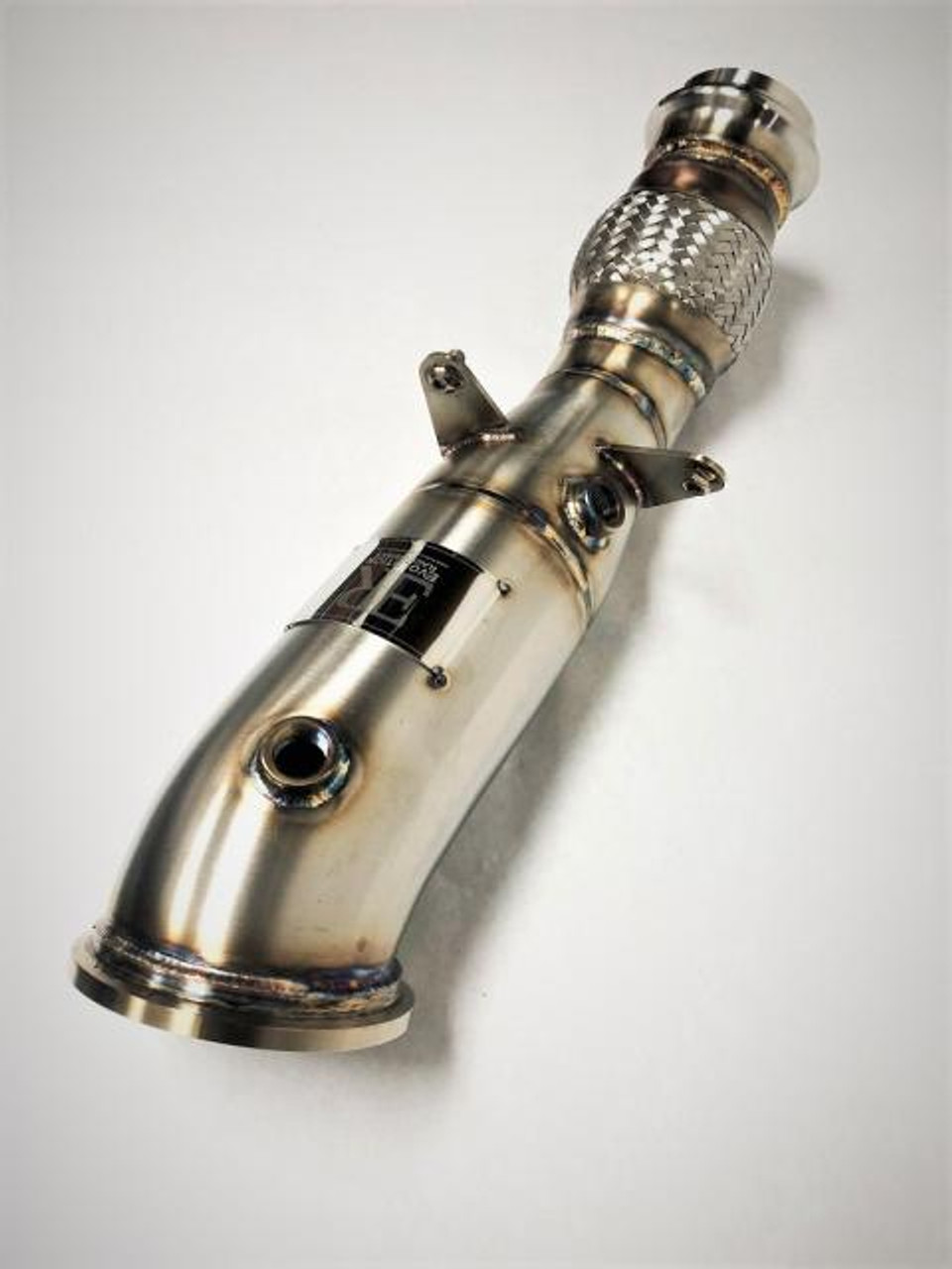 BMW Competition Series 4" Catless Downpipe - Evolution Racewerks BM-EXH023