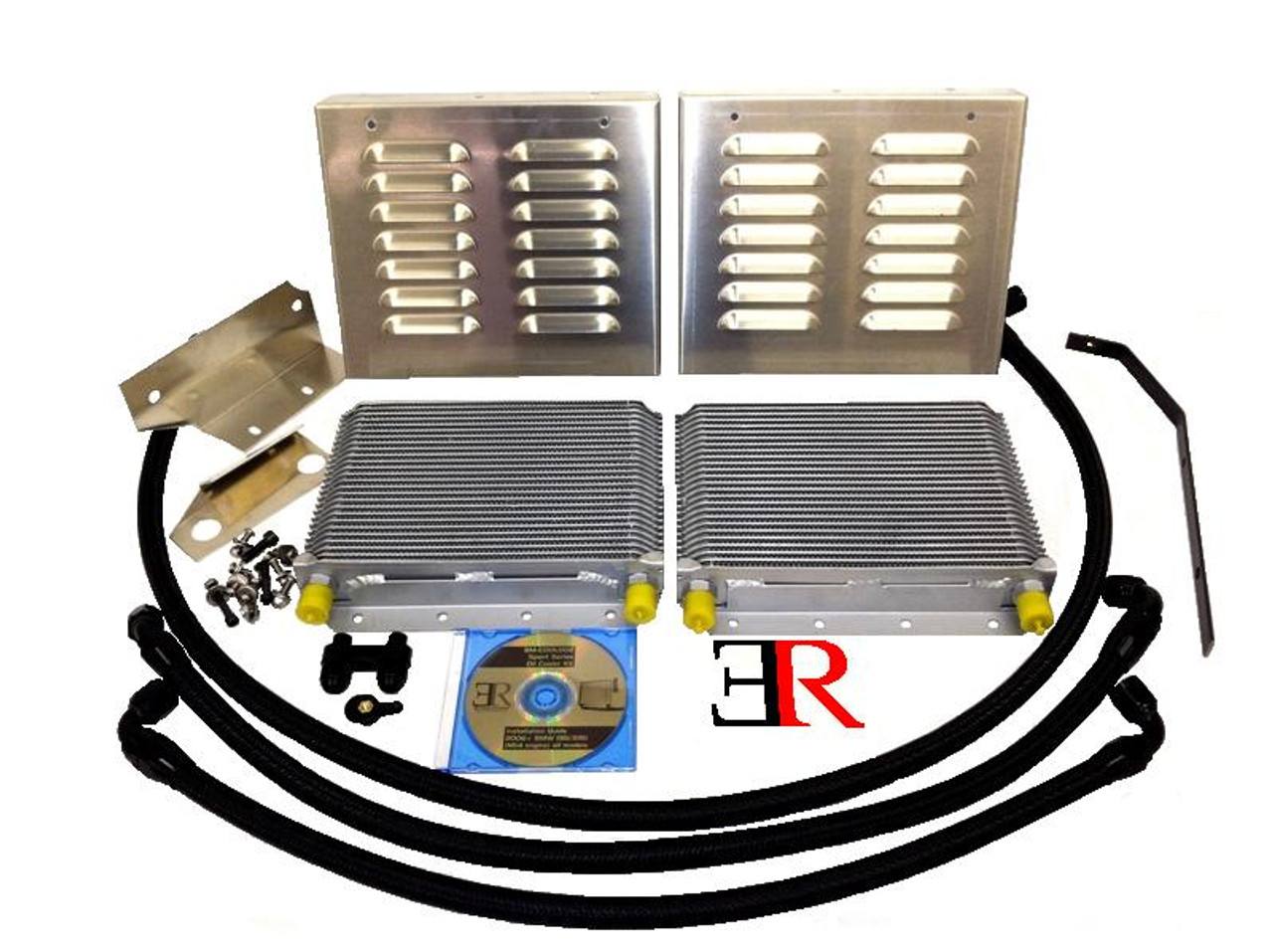 BMW Competition Series Oil Cooler Upgrade Kit - Evolution Racewerks BM-COOL001