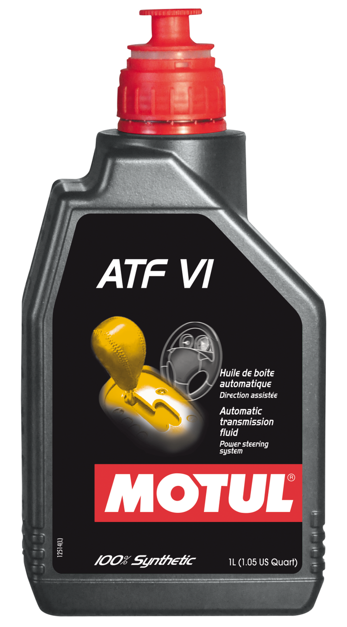 Motul ATF VI Fully Synthetic Transmission Fluid (1L) - Motul 105774