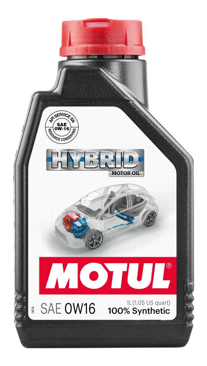 Motul 0W-16 Synthetic Hybrid Engine Oil (1L) - Motul 107153