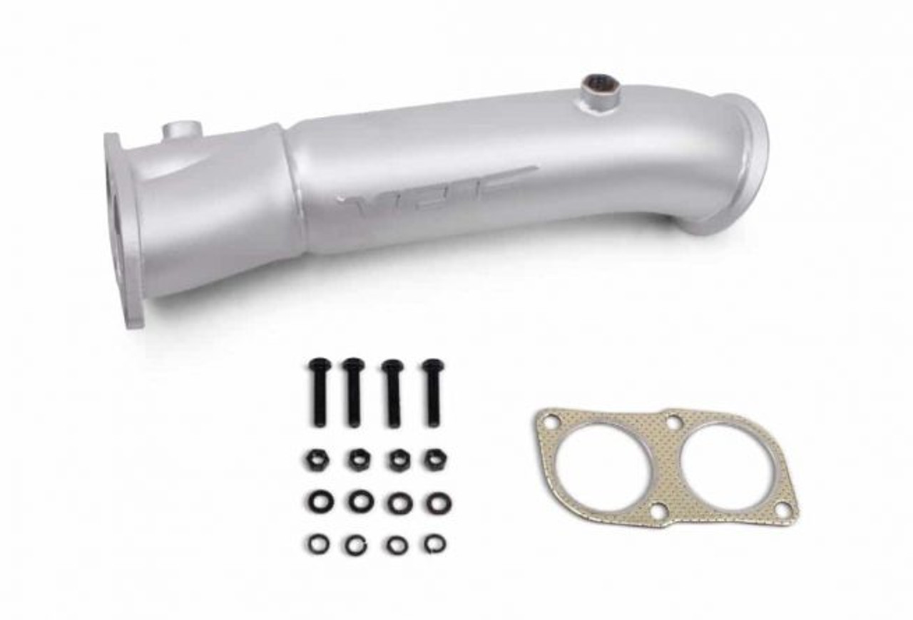 BMW 3.5" Ceramic Coated Downpipe - VRSF 10902015 (Catless Race Downpipe)