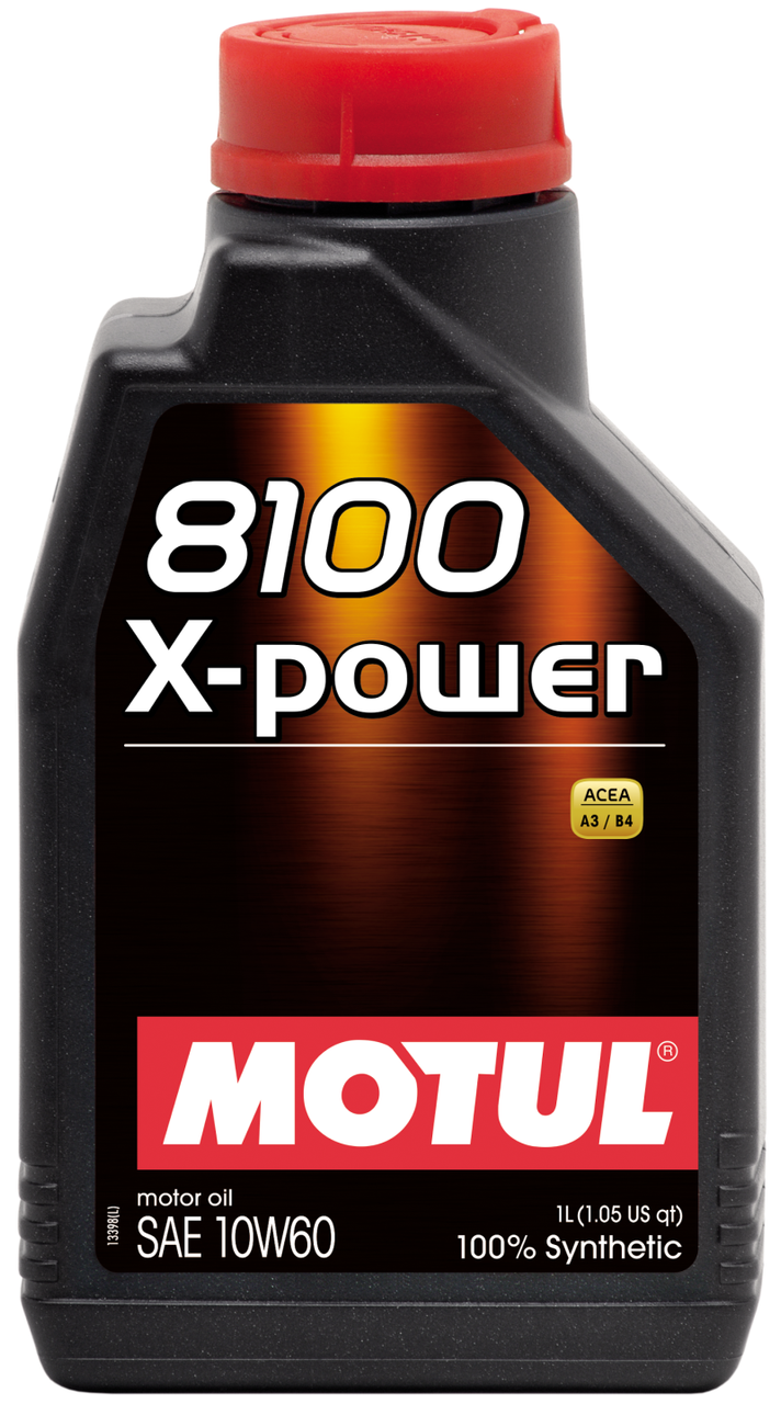 Motul 10W-60 8100 X-power Engine Oil (1L) - Motul 106142