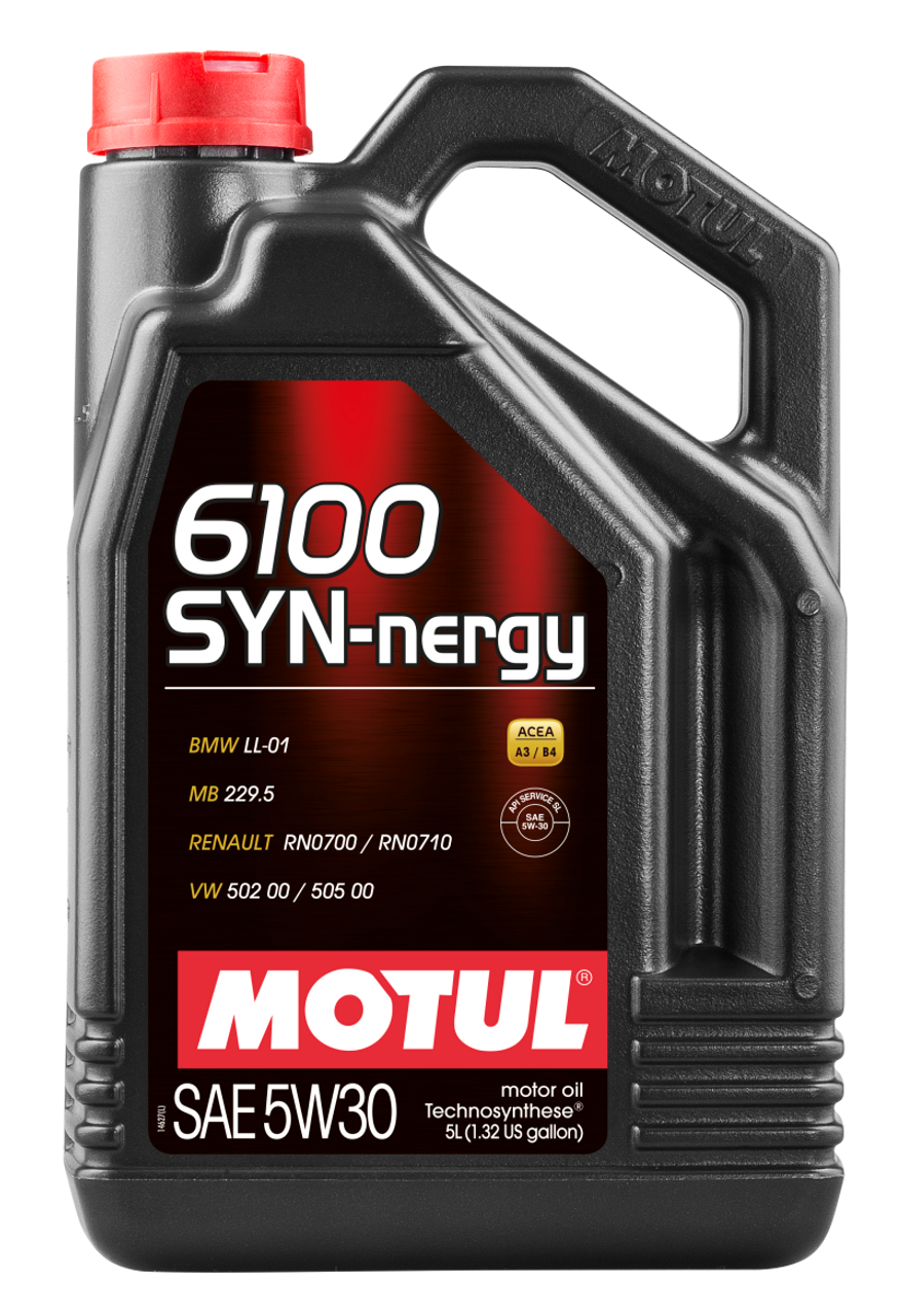 Motul 5W-30 6100 SYN-nergy Engine Oil (5L) - Motul 107972