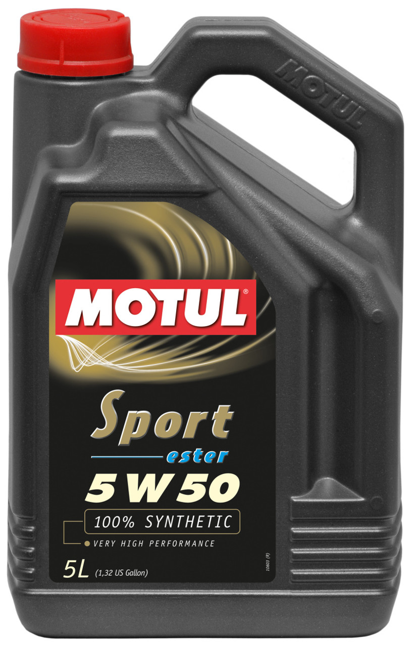 Motul 5W-50 Sport Engine Oil (5L) - Motul 111812