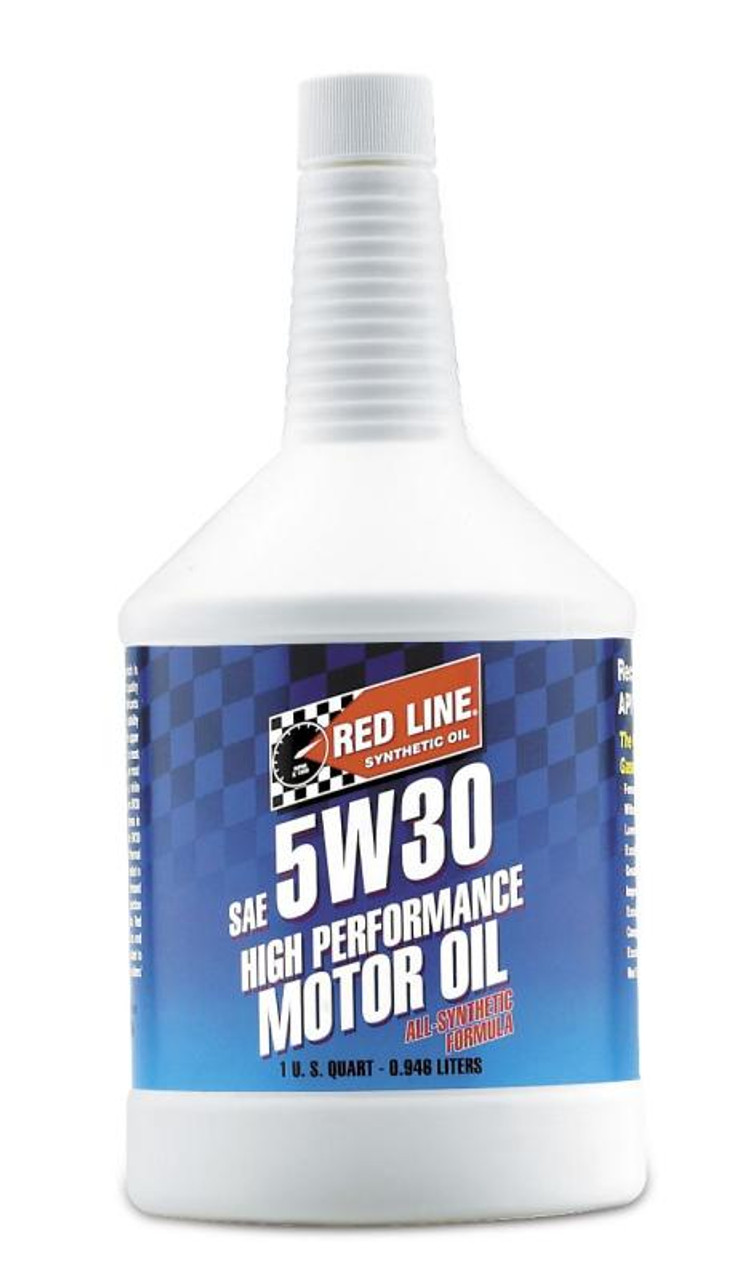 Red Line 5W-30 Synthetic Engine Oil (1QT) - Red Line 15304