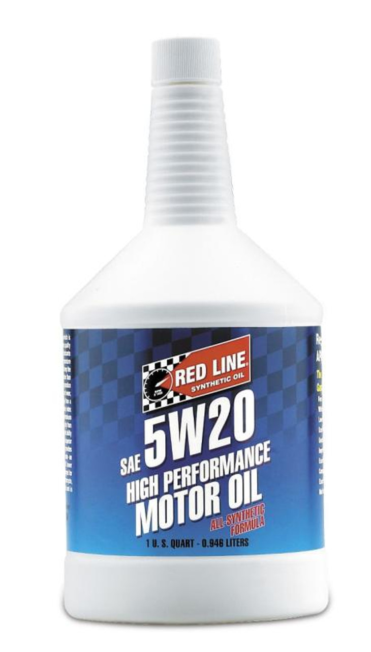 Red Line 5W-20 Synthetic Engine Oil (1QT) - Red Line 15204