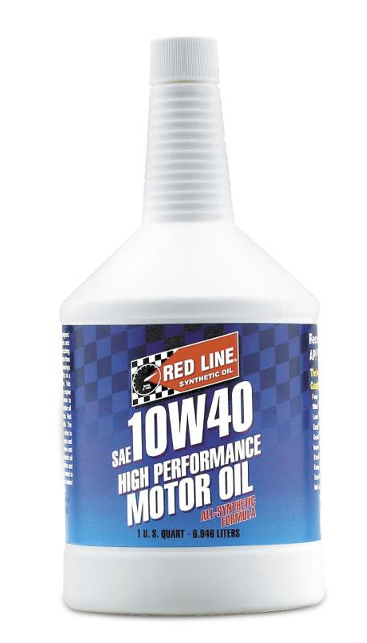 Red Line 10W-40 Synthetic Engine Oil (1QT) - Red Line 11404
