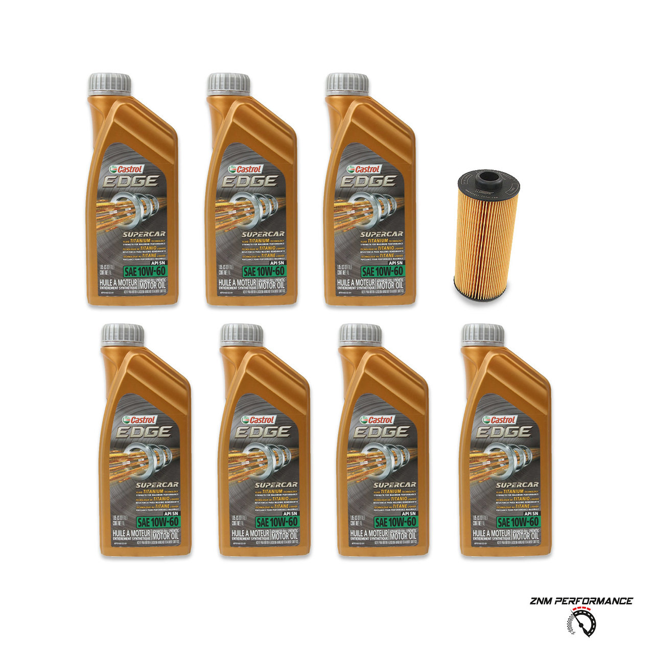 BMW 10W-60 Oil Change Kit  - Castrol 11427510717CAS