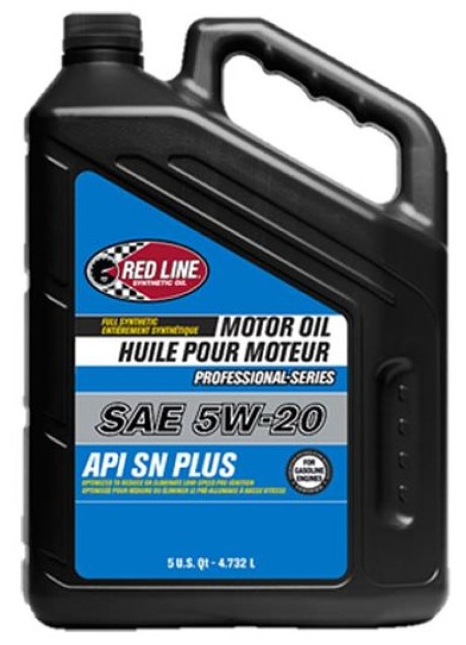Red Line 5W-20 Pro-Series Synthetic Engine Oil (5QT) - Red Line 12815
