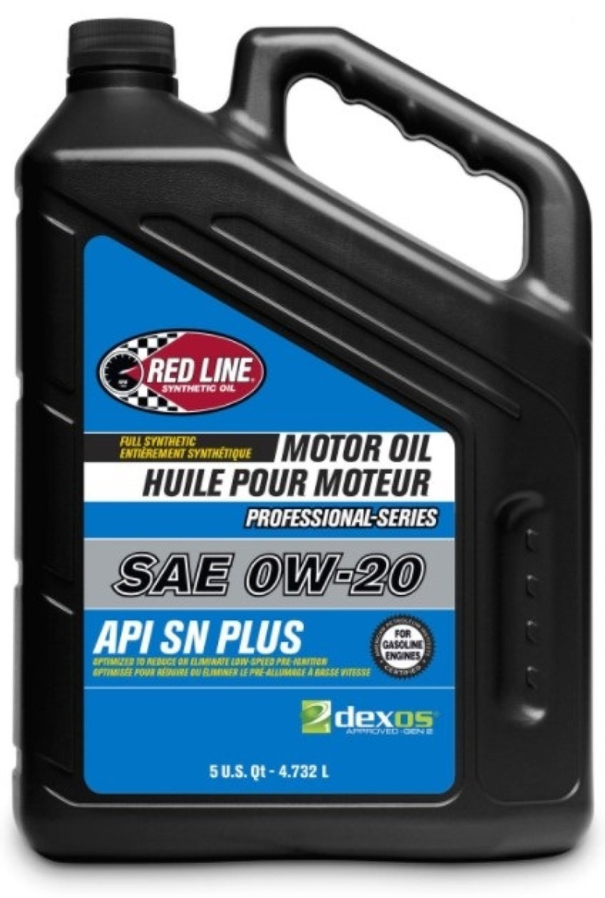 Red Line 0W-20 Pro-Series Synthetic Engine Oil (5QT) - Red Line 12805