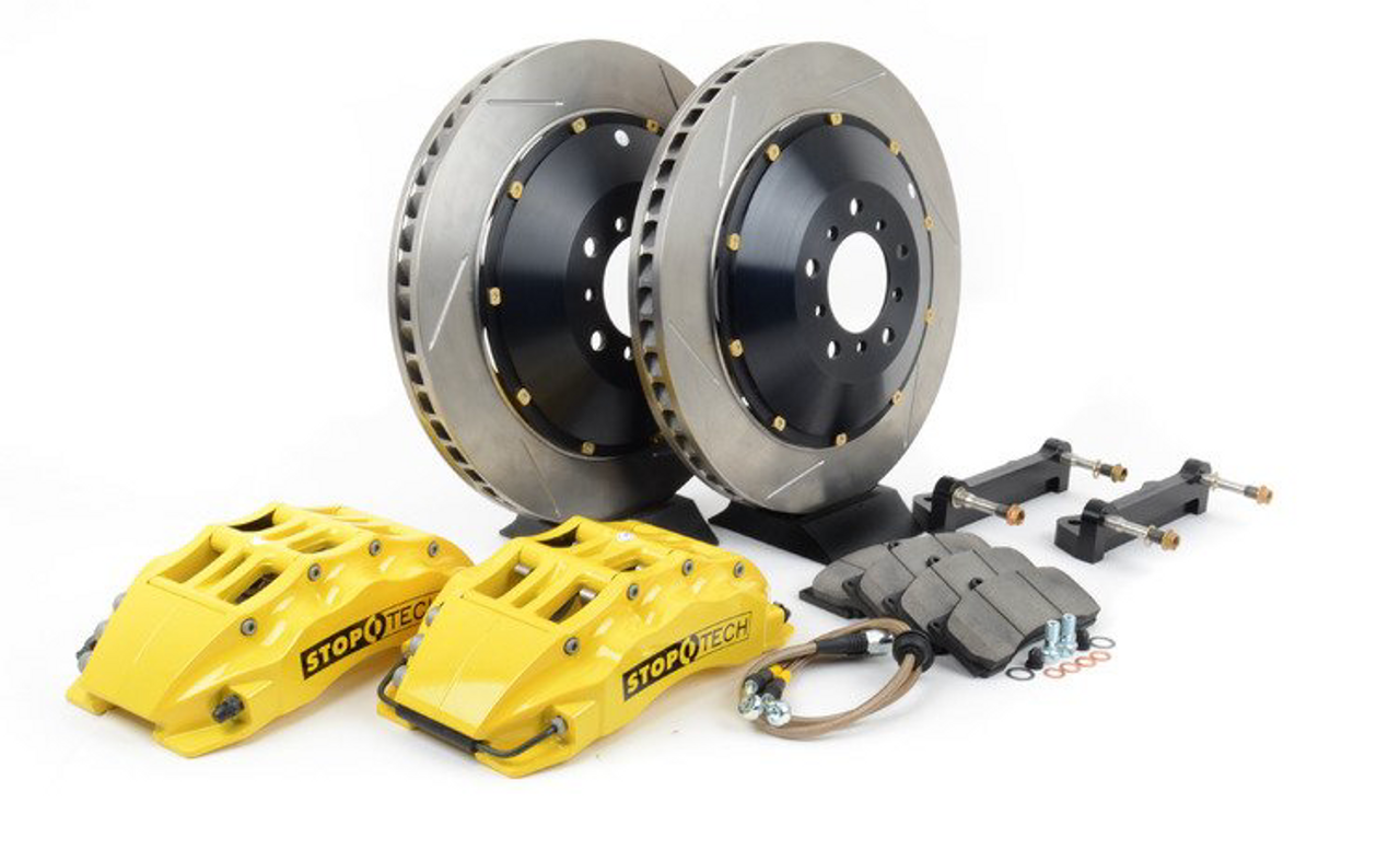 BMW Front Yellow ST-60 Piston Big Brake Kit - StopTech 83.154.6700.81
