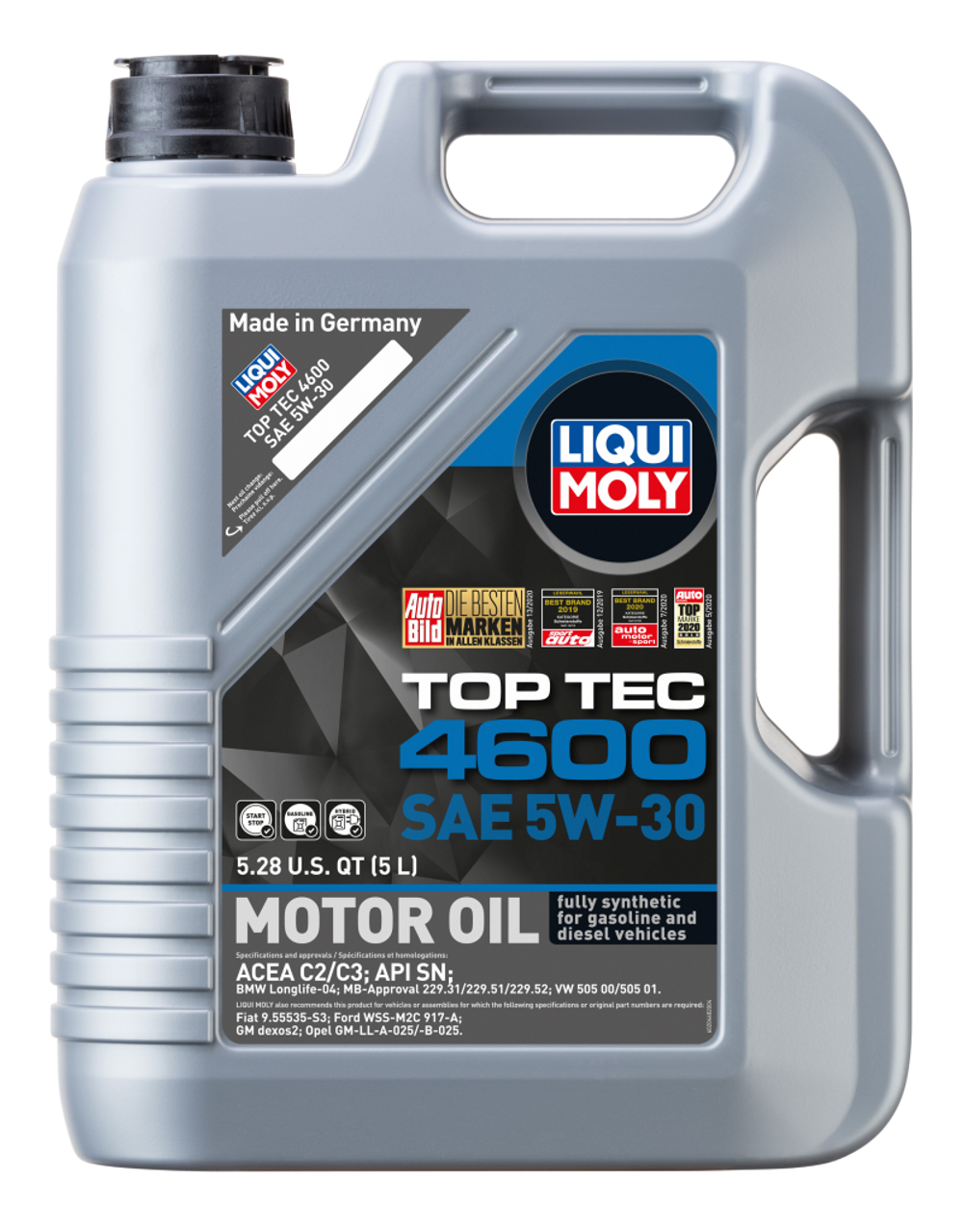 Liqui Moly 5W-30 Top Tec 4600 Engine Oil (5L) - Liqui Moly LM20448