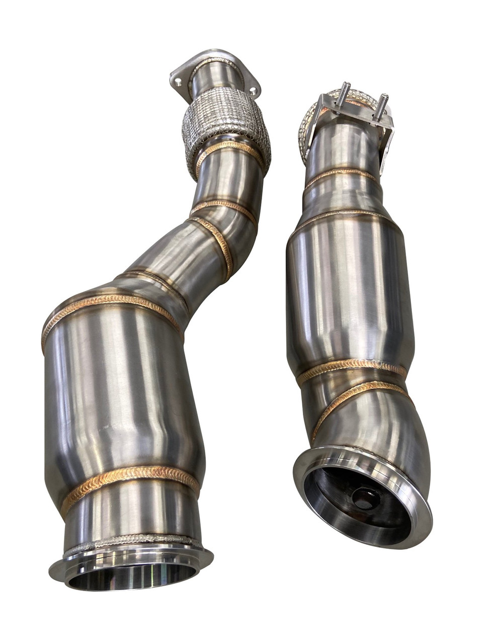 BMW G-Sport Catted Downpipes - Active Autowerke 11-085
