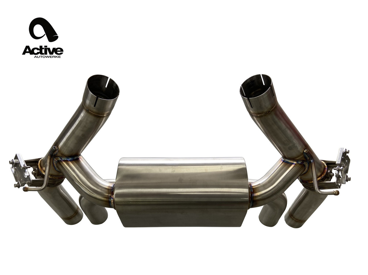 BMW Rear Axle Back Exhaust - Active Autowerke 11-086