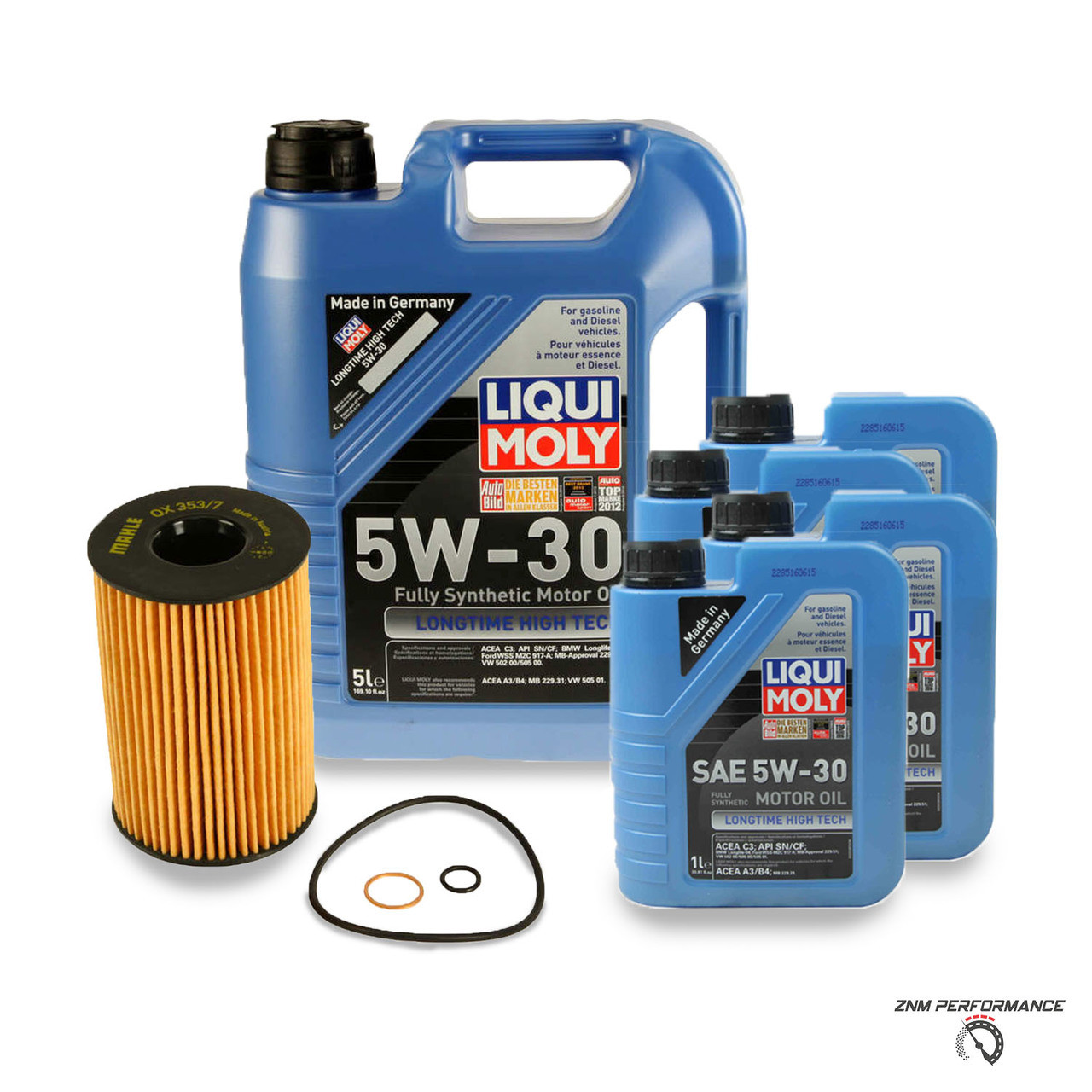 BMW 5W-30 Oil Change Kit - Liqui Moly 11427583220LM