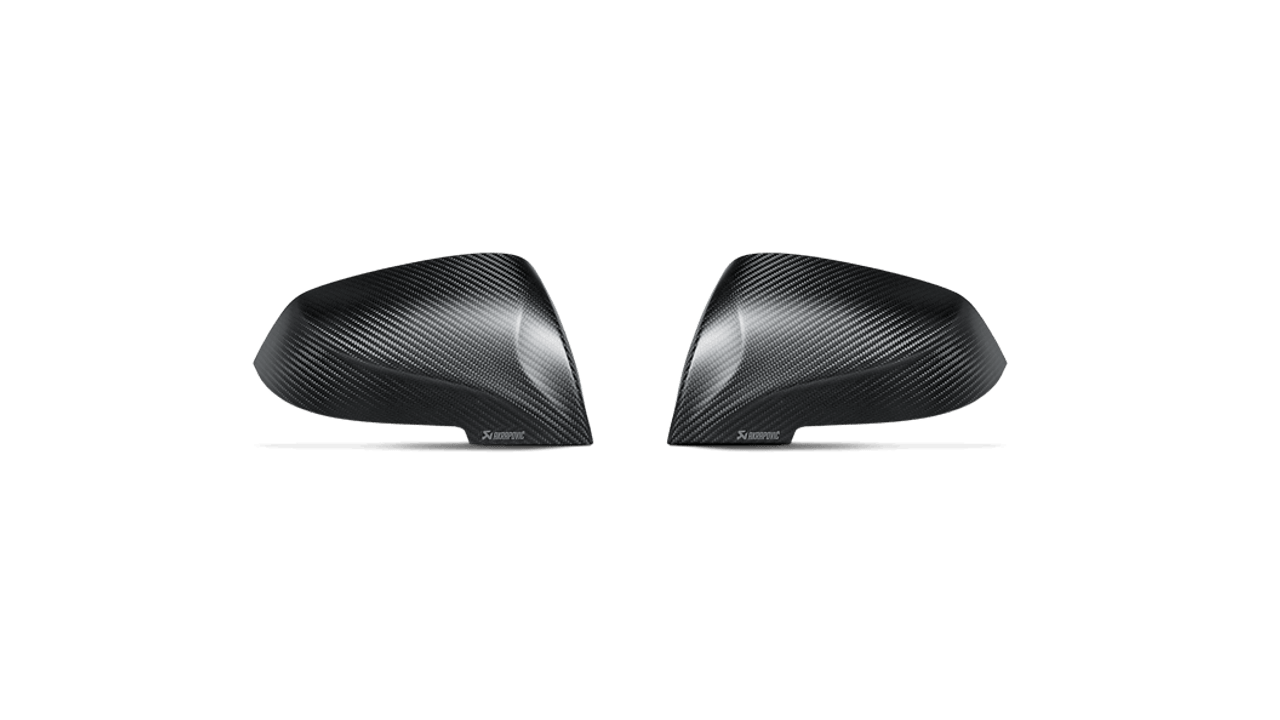 BMW Matte Carbon Fiber Mirror Cap Set - Akrapovic WM-BM/CA/1/M