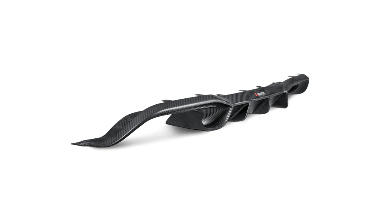 BMW Matte Carbon Fiber Rear Diffuser - Akrapovic DI-BM/CA/3/M