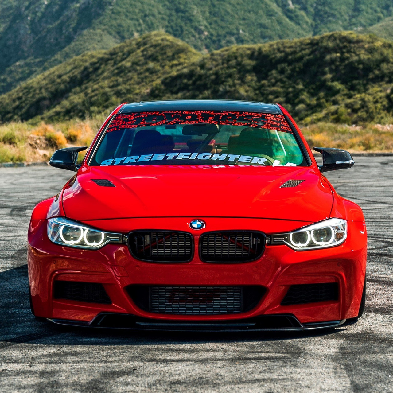 BMW F30 FRP Front Lip - STREETFIGHTER LA SFXLA-F30-FLFRP