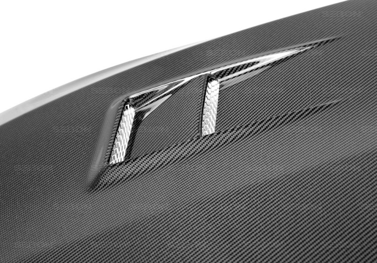 BMW F22/F87 DV-Style Carbon Fiber Hood - Seibon Carbon HD11BMWF20-DV