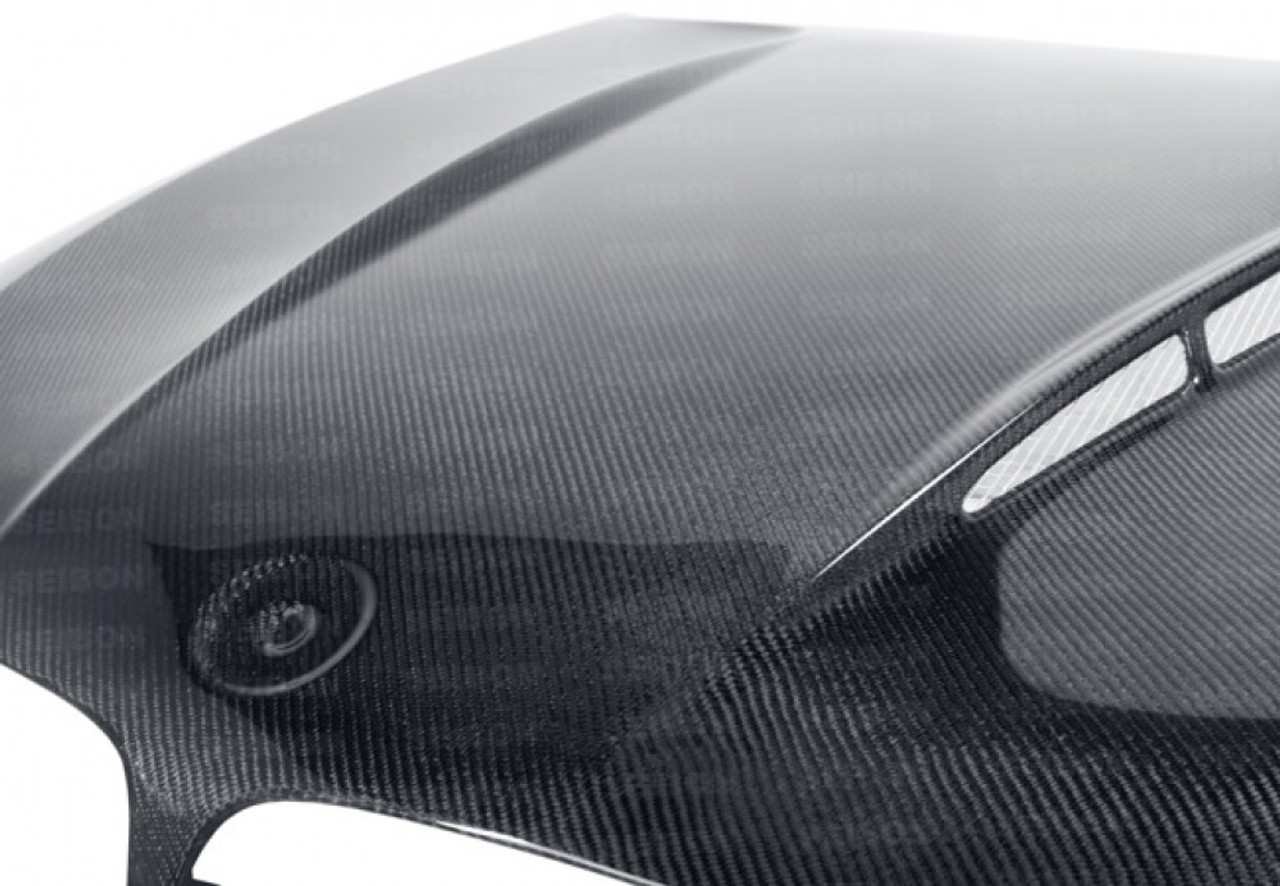 BMW E7X TH-Style Carbon Fiber Hood - Seibon Carbon HD0709BMWE70-TH