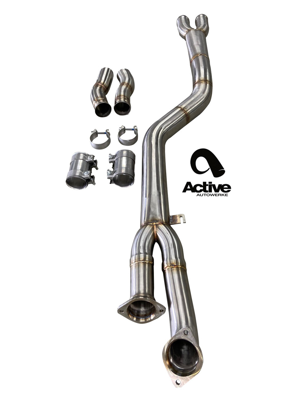 BMW Signature Single Midpipe - Active Autowerke 11-095 | ZNM 