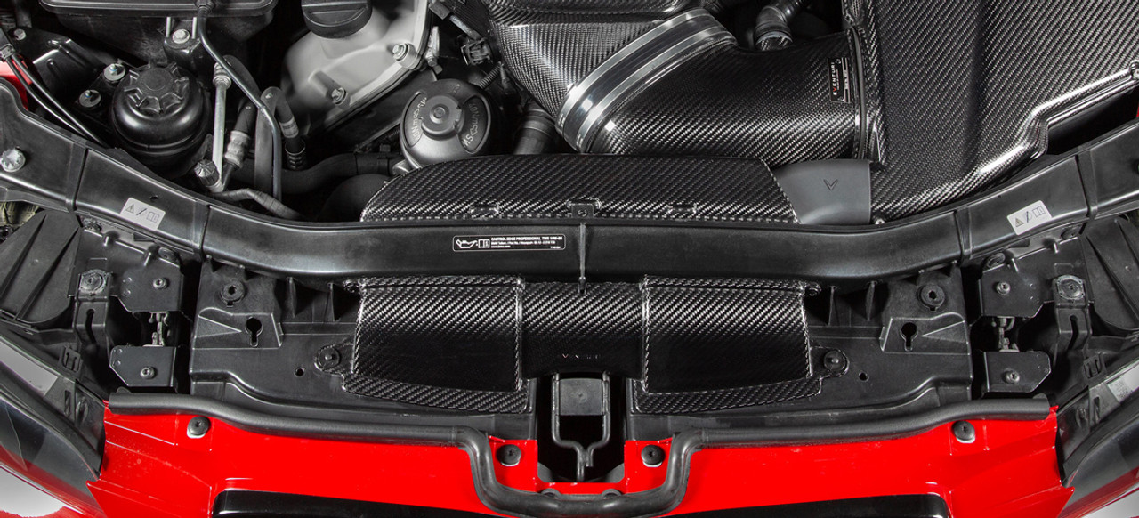 BMW Matte Black Carbon Fiber Duct Set - Eventuri EVE-E9X-CFM-DCT