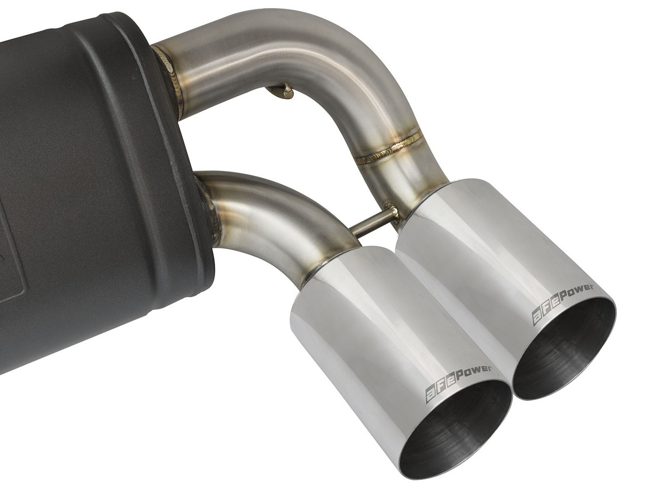 BMW MACH Force-Xp 3in to 2.5in 304 Stainless Steel Cat-Back Exhaust System - aFe POWER 49-36330-1P