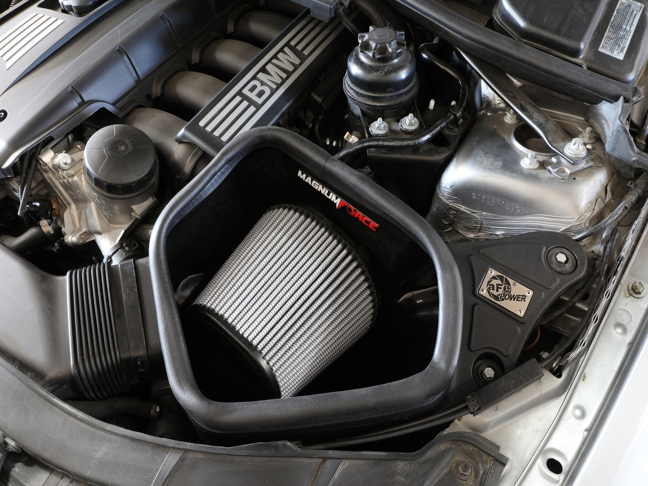 BMW Magnum FORCE Stage-2 Cold Air Intake System w/ Pro DRY S Filter - aFe POWER 54-13053D