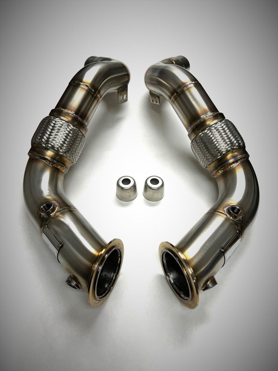 BMW Competition Series Catless Downpipe - Evolution Racewerks BM-EXH017