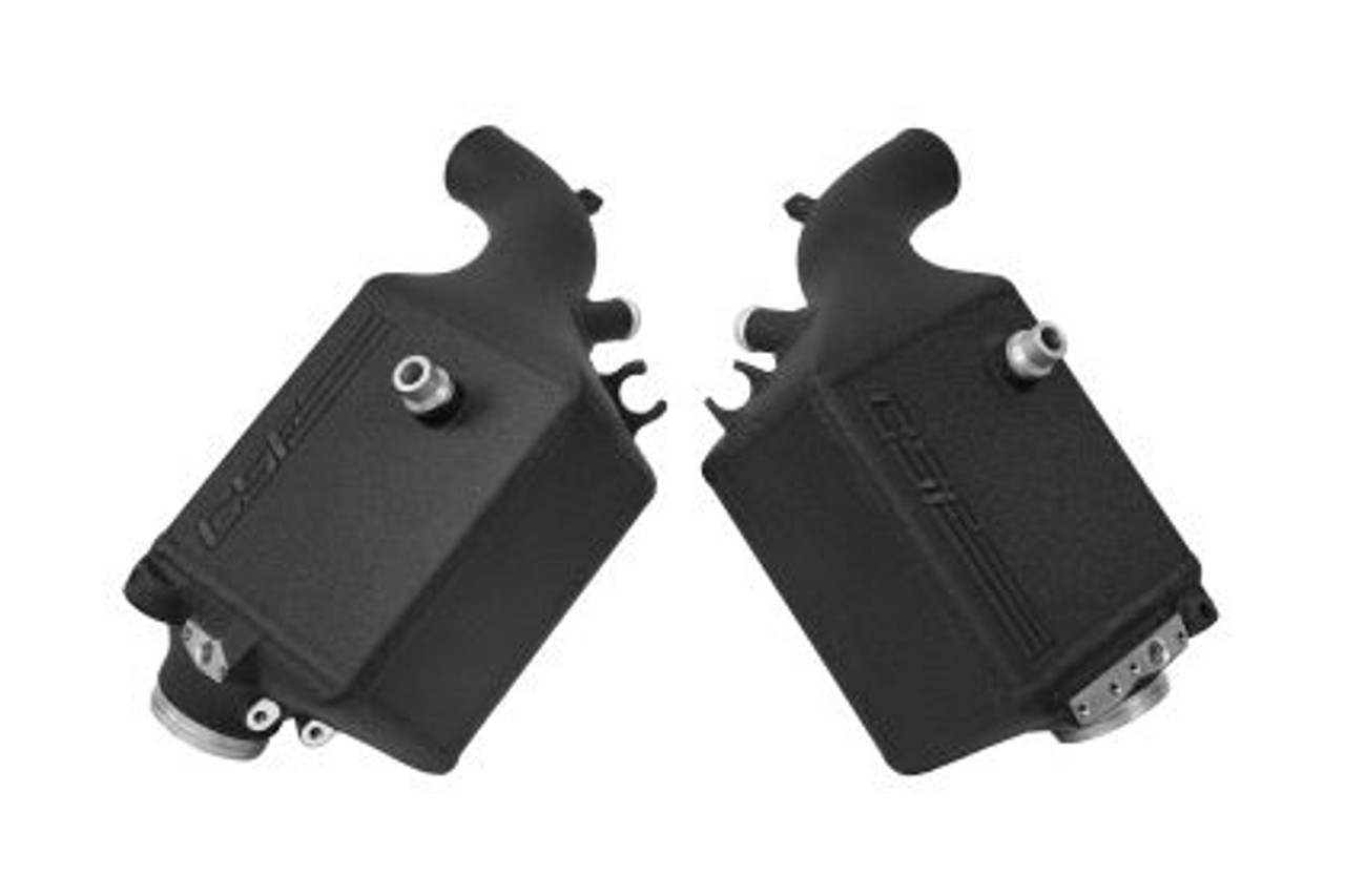 BMW Crinkle Black High Performance Charge Coolers - CSF 8178